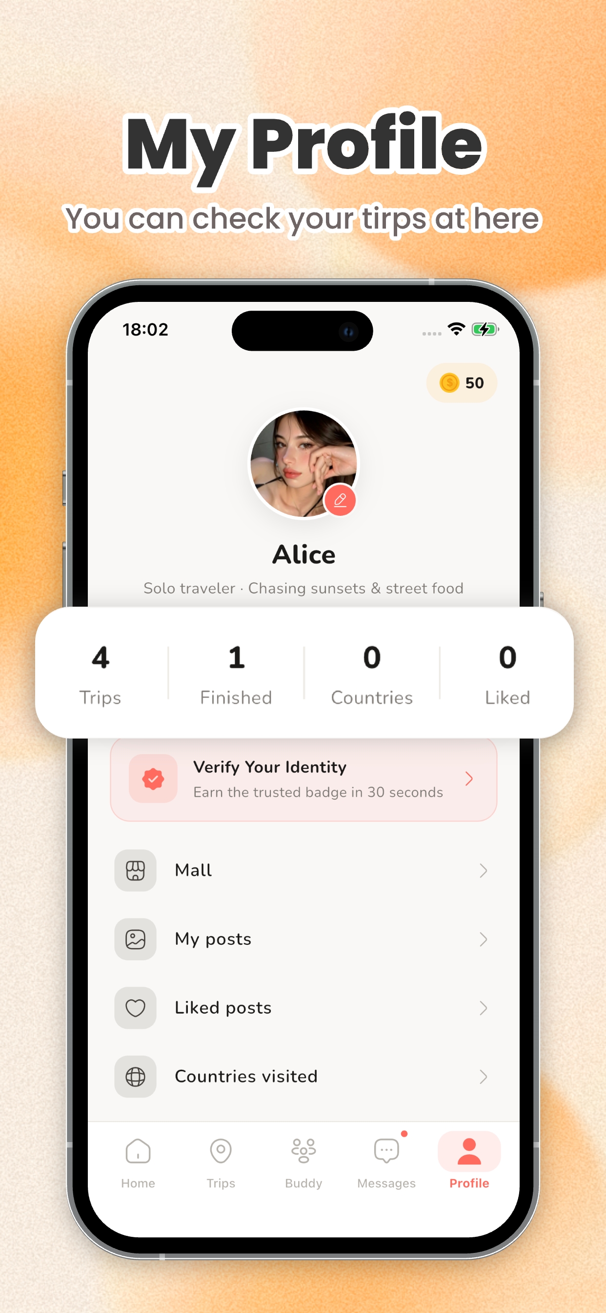 My profile